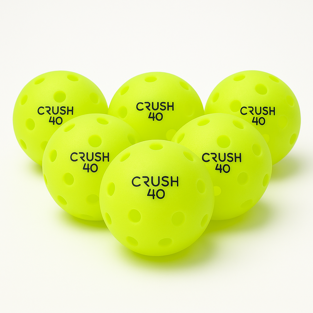 High Quality CRUSH 40 Balls w/ Bag 6 pack