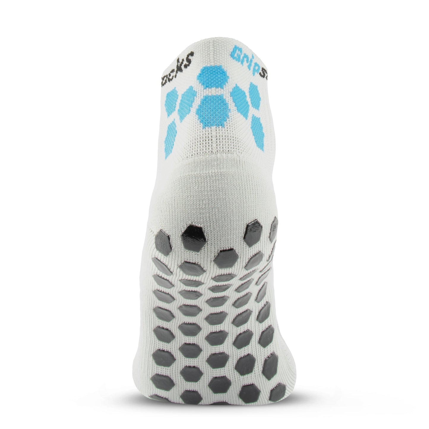 GripSocks for Pickleball - 1/4 Crew Height - Gray