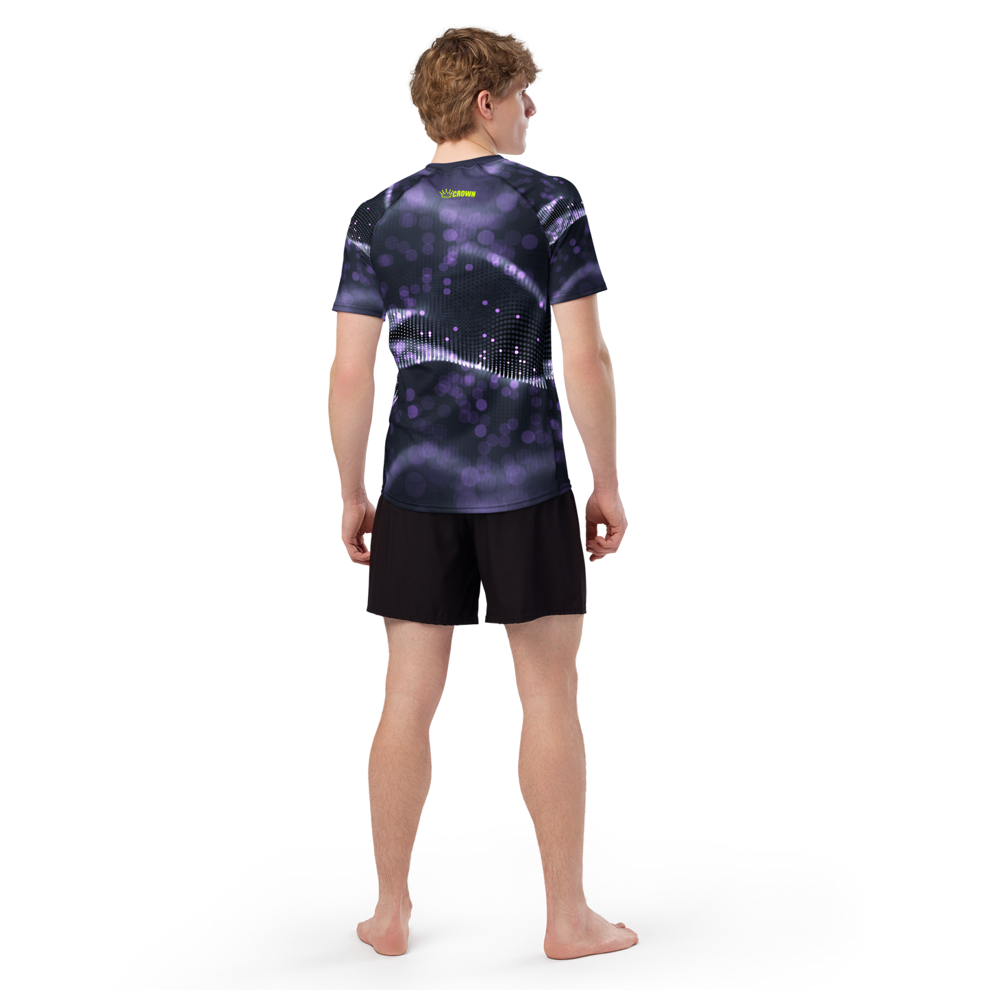 CROWN PICKLEBALL - Men's Tourney Shirt (Purple)