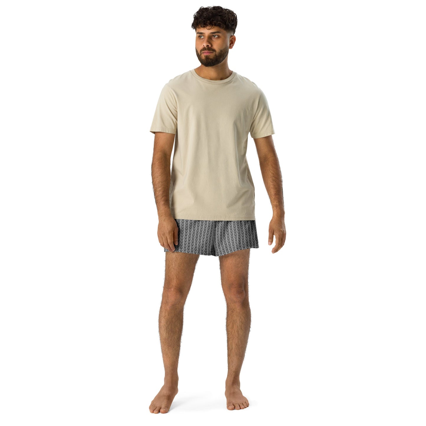 CROWN PICKLEBALL - Logo Pattern Short (Gray)