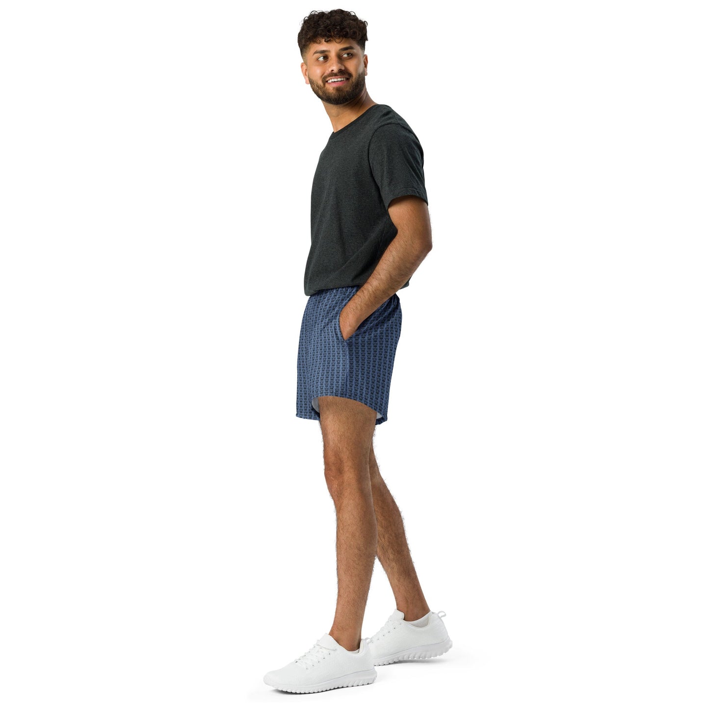 CROWN PICKLEBALL - Logo Pattern Short (Wedgewood)