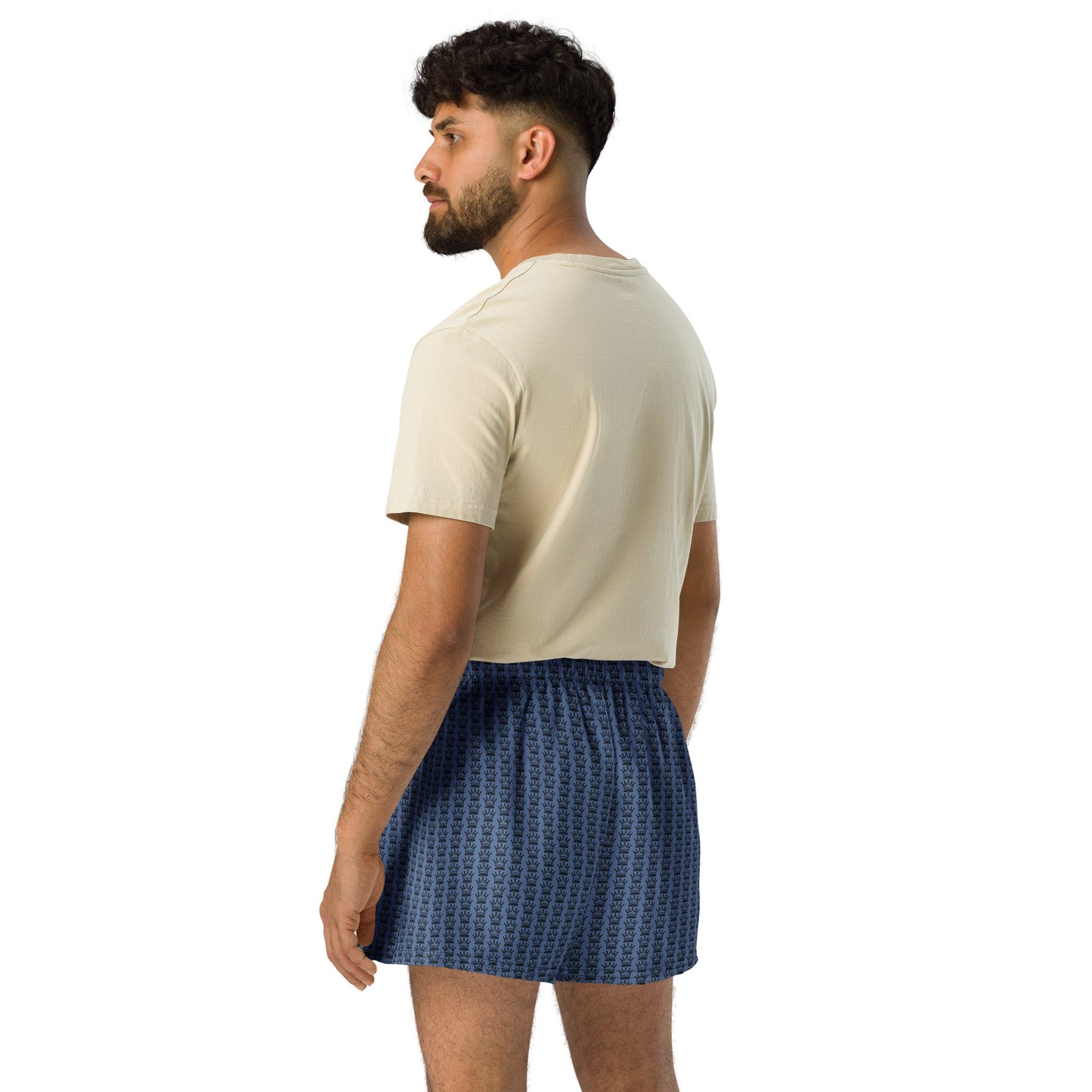 CROWN PICKLEBALL - Logo Pattern Short (Wedgewood)