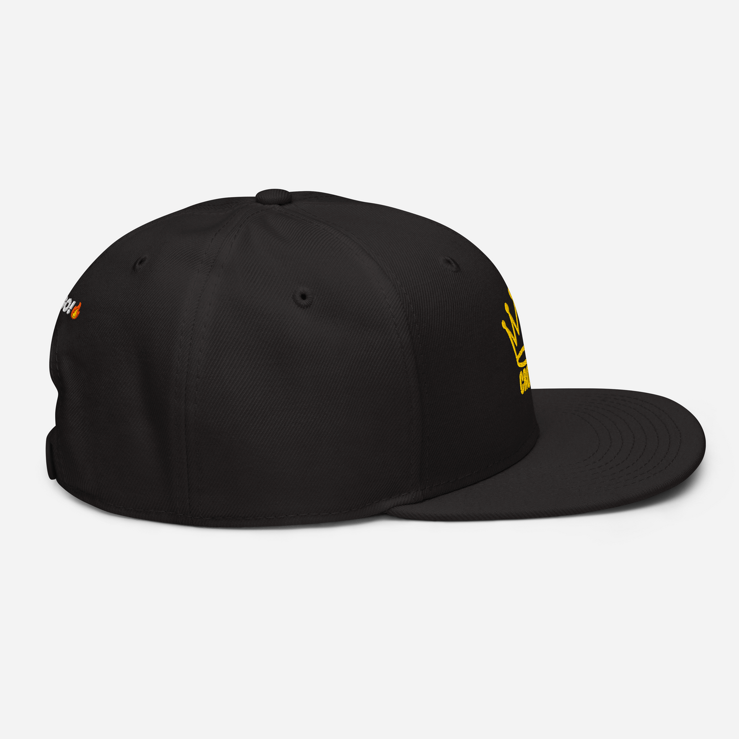 CROWN PICKLEBALL - Corona Snap-back Hat (Black)