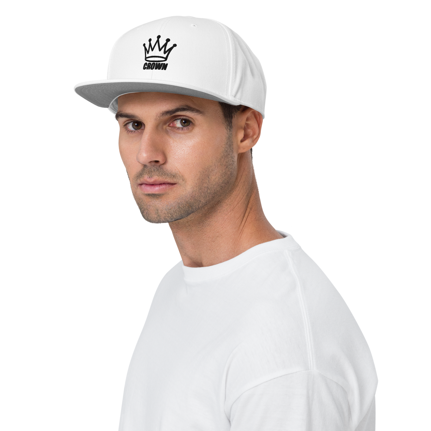 CROWN PICKLEBALL - Corona Snap-back Hat (White)