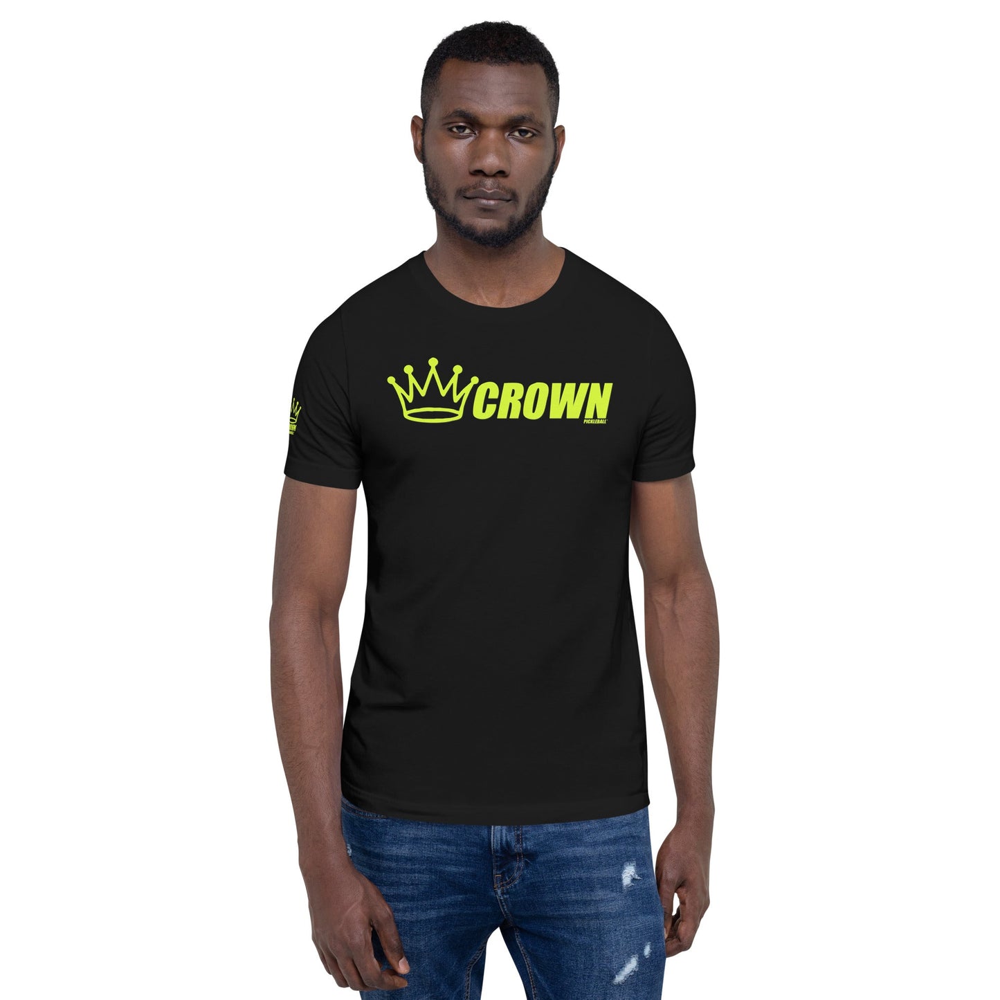 CROWN PICKLEBALL - Logo Shirt (Black)