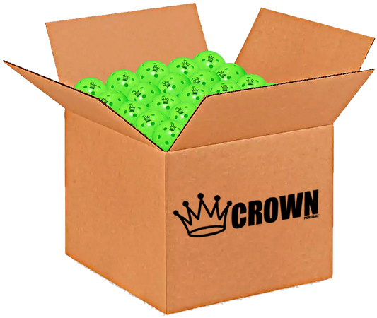 CROWN PICKLEBALL - High-Performance OUTDOOR Pickleballs (3-PACK COLD)