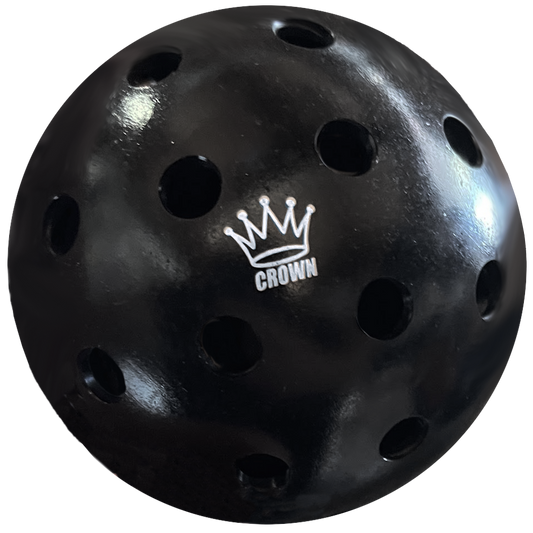 CROWN PICKLEBALL - High-Performance OUTDOOR Pickleballs (100-PACK BLACKBERRY)
