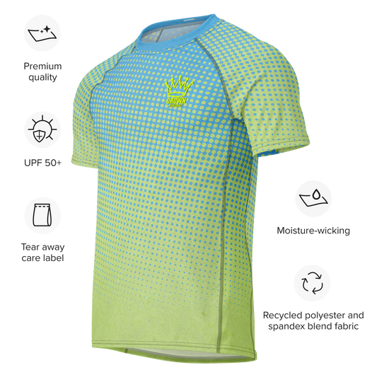 CROWN PICKLEBALL - Men's Tourney Shirt (Sea)