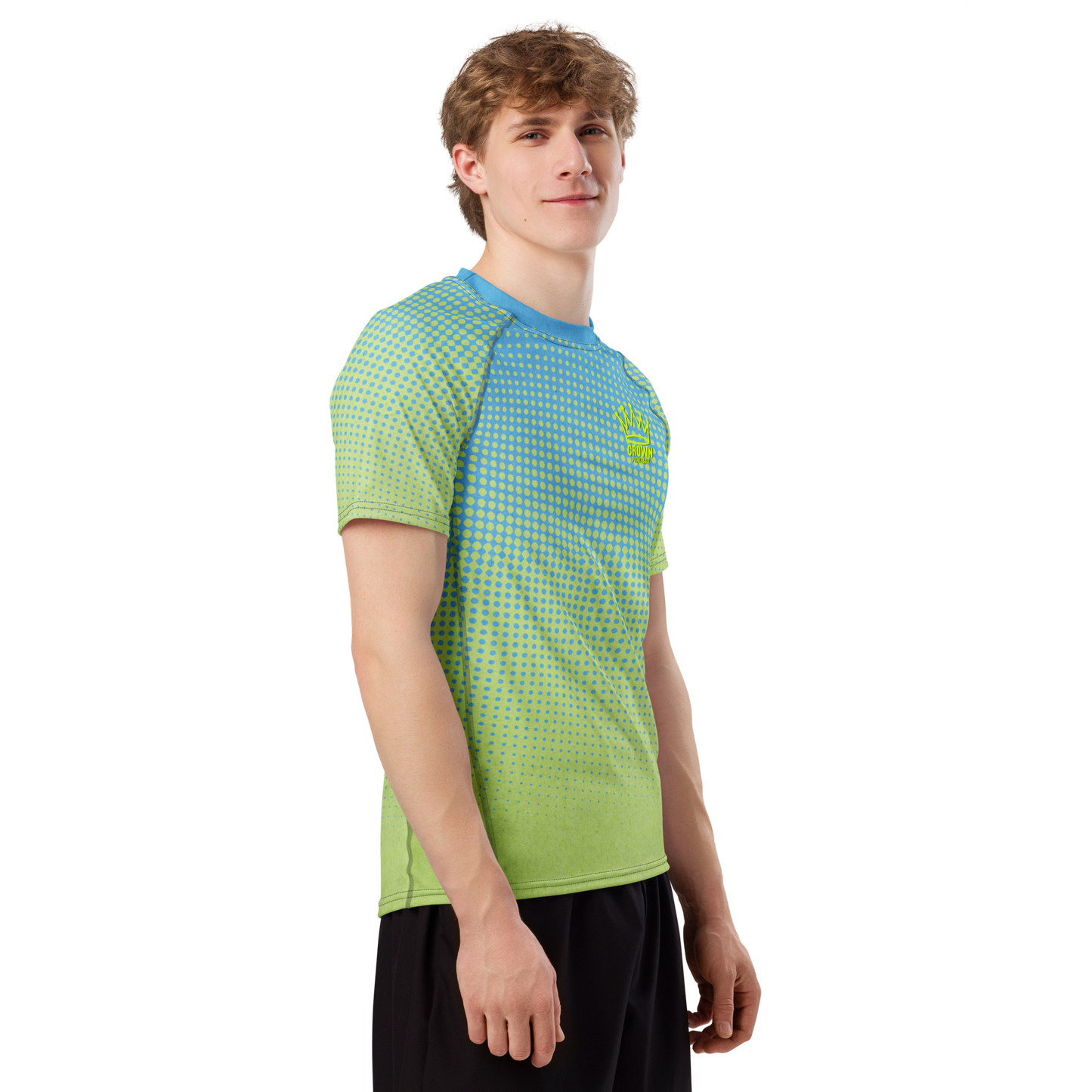 CROWN PICKLEBALL - Men's Tourney Shirt (Sea)