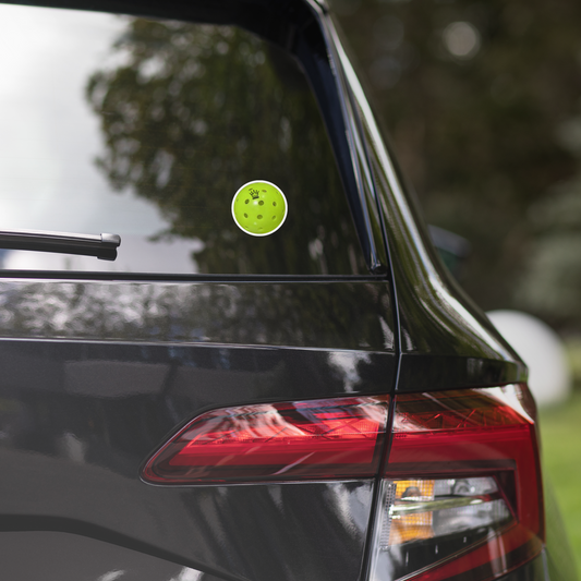 CROWN PICKLEBALL - Ball Sticker (Lime)