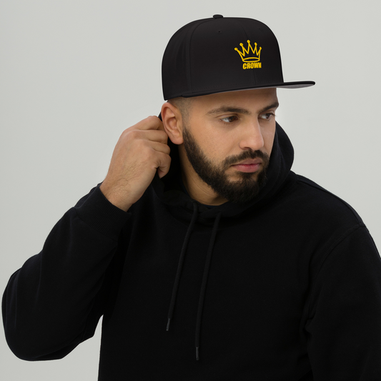 CROWN PICKLEBALL - Corona Snap-back Hat (Black)