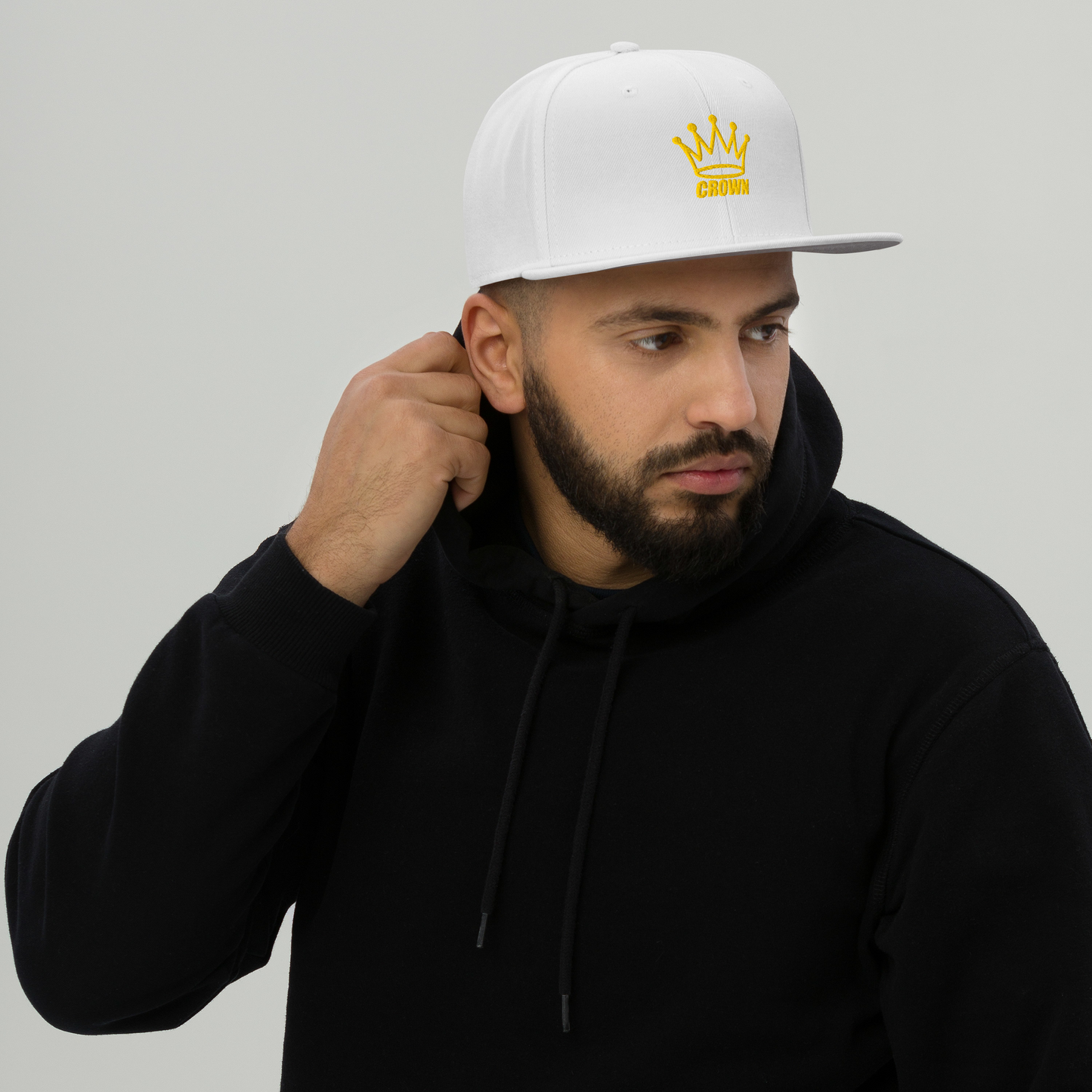 CROWN PICKLEBALL - Corona Snap-back Hat (Black)