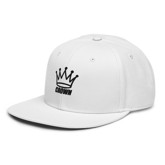 CROWN PICKLEBALL - Corona Snap-back Hat (White)